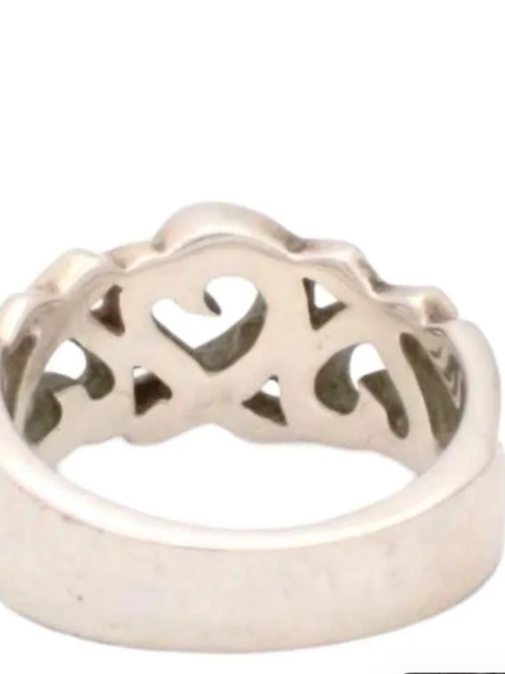 Tiffany & CO. 💍 .925 Silver Triple Loving Heart Palloma Ring